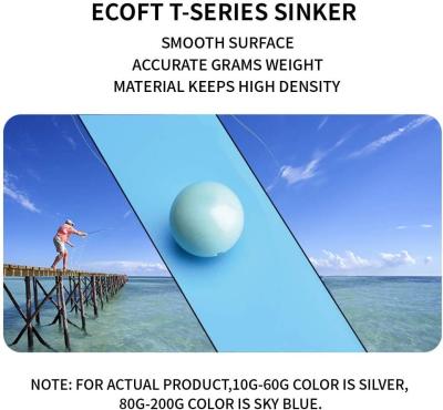 ISO ECOFT Fishing Sinkers ECOFT Non Lead Fishing Sinkers Round