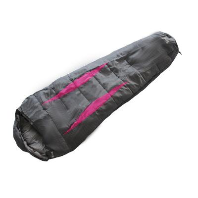Outdoor Travel Camping Resistente à água Preto 190T Saco de dormir de montanha de algodão poli 230X80X50cm