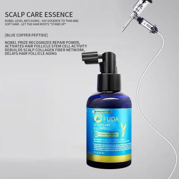 Blue Copper Peptide Anti Hair Loss Serum Balance Microecology ODM