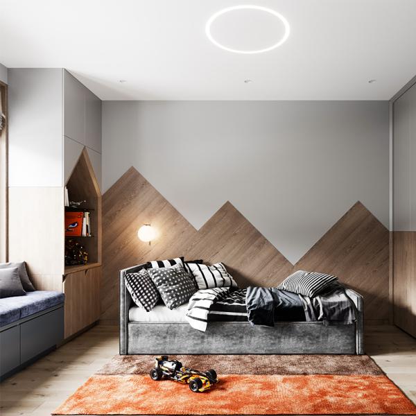 Adjustable Height Hotel Wooden Wardrobe end Furniture for Modern Style Walk-in Closet