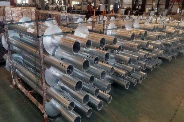 Hot DIP Galvanized Steel Helical Piers Anchor For Foundation Repair Solutions