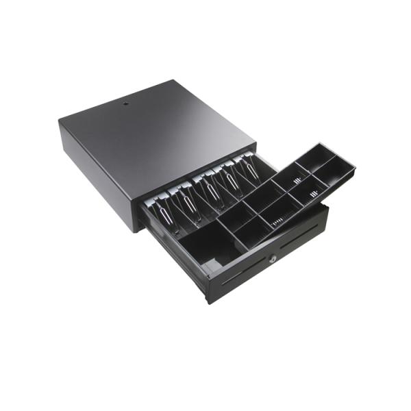 ширина ящика 405mm наличных денег POS RJ11 переключателя 3 12V 24V микро- Lockable