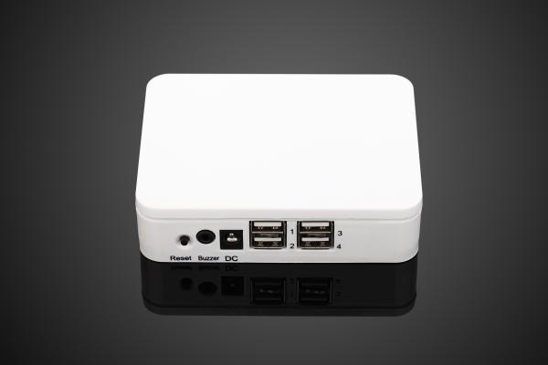 COMER 4 ports Cell Phone Security Display Alarm system host mobile phone alert system master