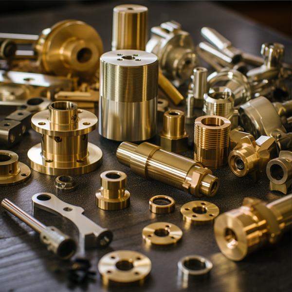 Высокоточные станкованные латуниные детали с обработкой с помощью станкообработки