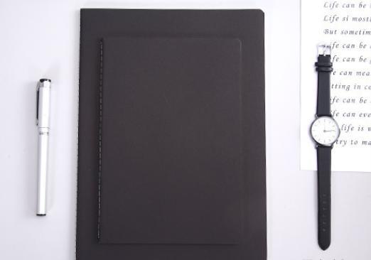100 Pages/ 50 Sheets Soft Kraft Cover Notebook Perfect for Students and Professionals