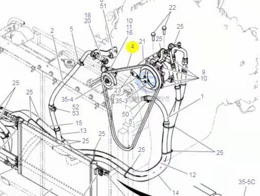 Máquina escavadora Belt de Wear Parts YN20M01494D1 da máquina escavadora de SK200-10 SK250-10