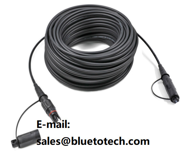 FTTA на открытом воздухе тактическое MTP/MPO 12fiber, 24fiber оптический кабель водоустойчивое MPO к прыгуну MPO оптически