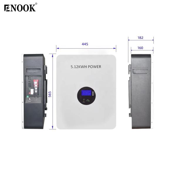 Hot Selling in European Market 51.2V 100AH 5.12KWH Lifepo4 Battery Energy Storage Battery for Home