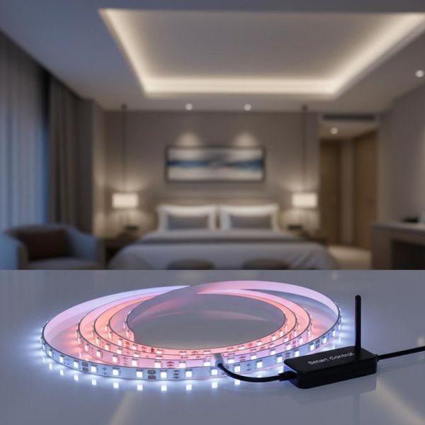 High precision LED FPCPCB Printed Circuit Board Assembly suitable for LED strip lighting systems with excellent bending capabilities