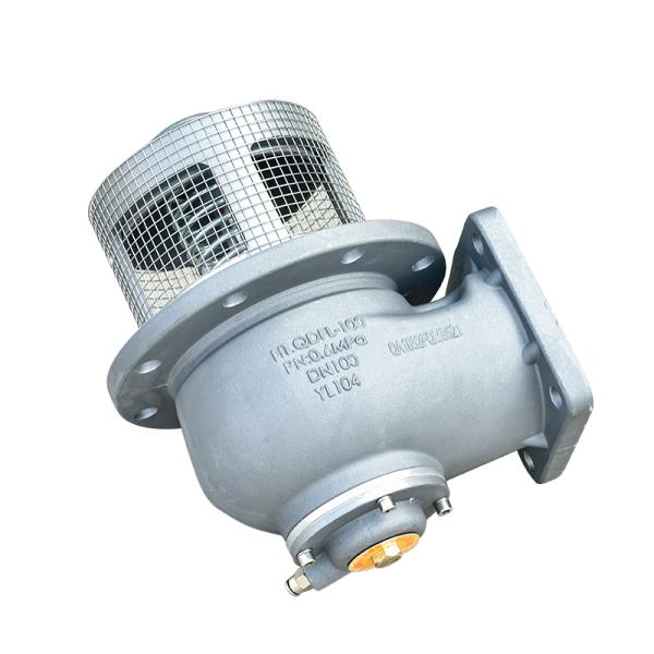 Customizable 4 Inch Aluminum Square Flange Road Tanker Emergency Bottom Valve with BALL Structure