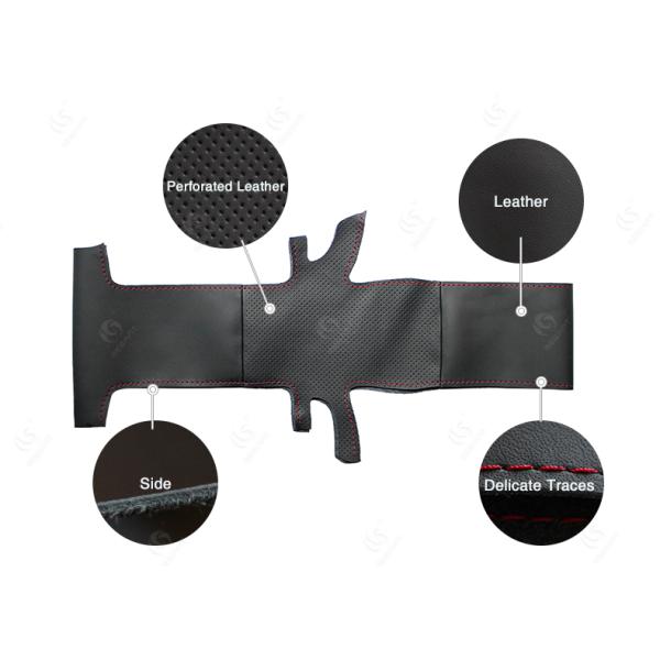 Artificial Leather Steering Wheel Cover for Toyota RAV4 1998-2003 Corolla 2001 Celica 1998-2005 (with multi-function)