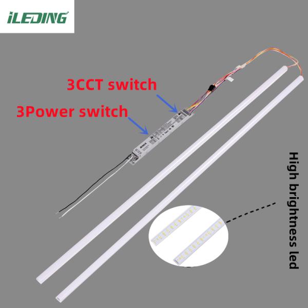 1kg IP65 Led Magnetic Linear retrofit Kit Troffer Light Fixture for Commercial Office
