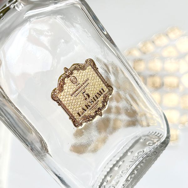 Personalized Gold Foil Waterproof Stickers for Sparkling Wine Non-Fading Colors with Strong Adhesion  Labels