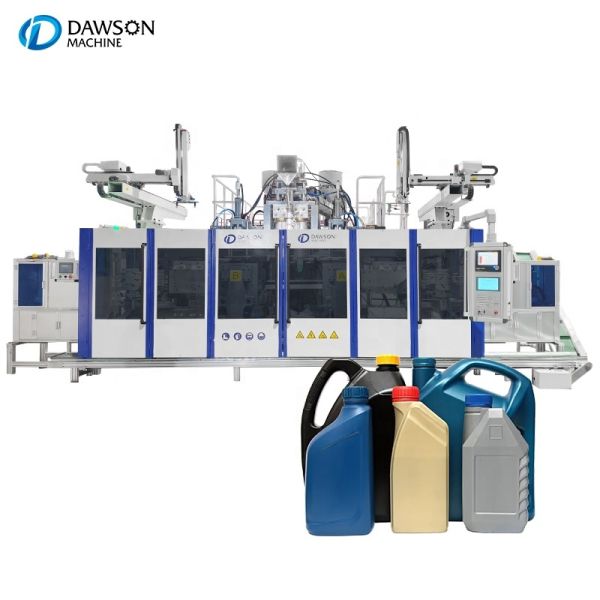CE Certified DSB90II Double Station Blow Molding Machine Jerry Can Making Machine for 5L HDPE Chemical Bottles