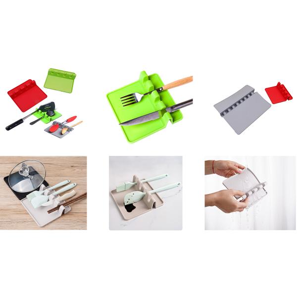 Cooking Utensil Set Non-Stick Kitchen Tools Kitchenware Silicone Knife Holder