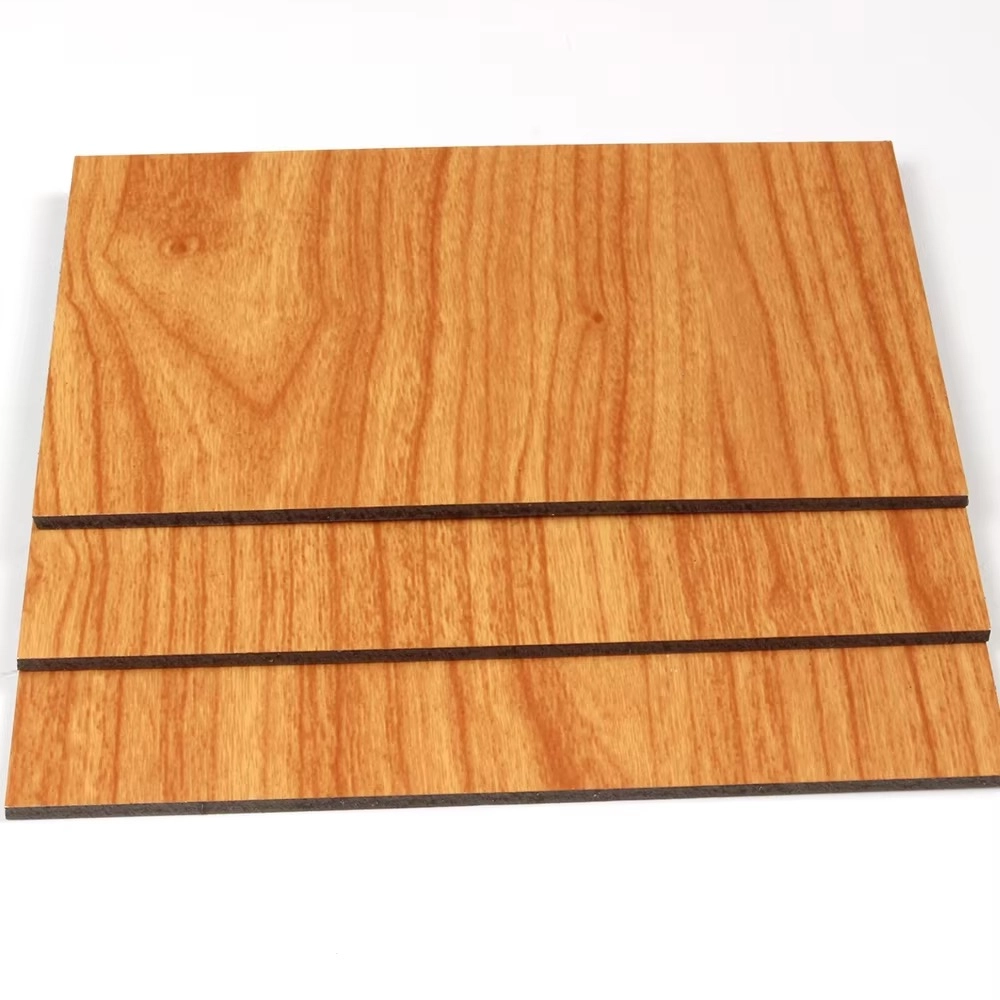 4mm PVDF Wood Grain Aluminum Composite ACP Sheet 1220×2440mm, Wall Cladding