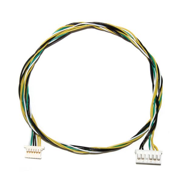 1.25mm LED Cable Assembly , Molex Cable Assembly 51146 0600 To JST PHR 6