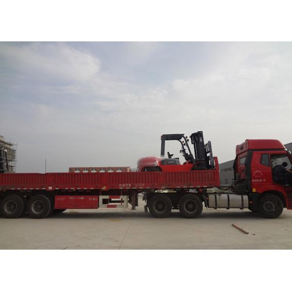 LCD Dashboard Triplex Mast Electric Forklift Trucks ,  5 Tonne Diesel Industrial Lift Trucks
