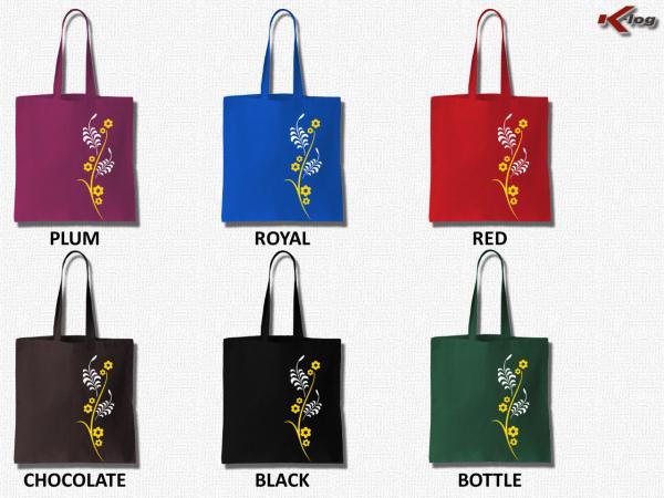 Cotton Tote Bag Women Flowers I - Tote Bag for Women by loonde GOOD price and best server