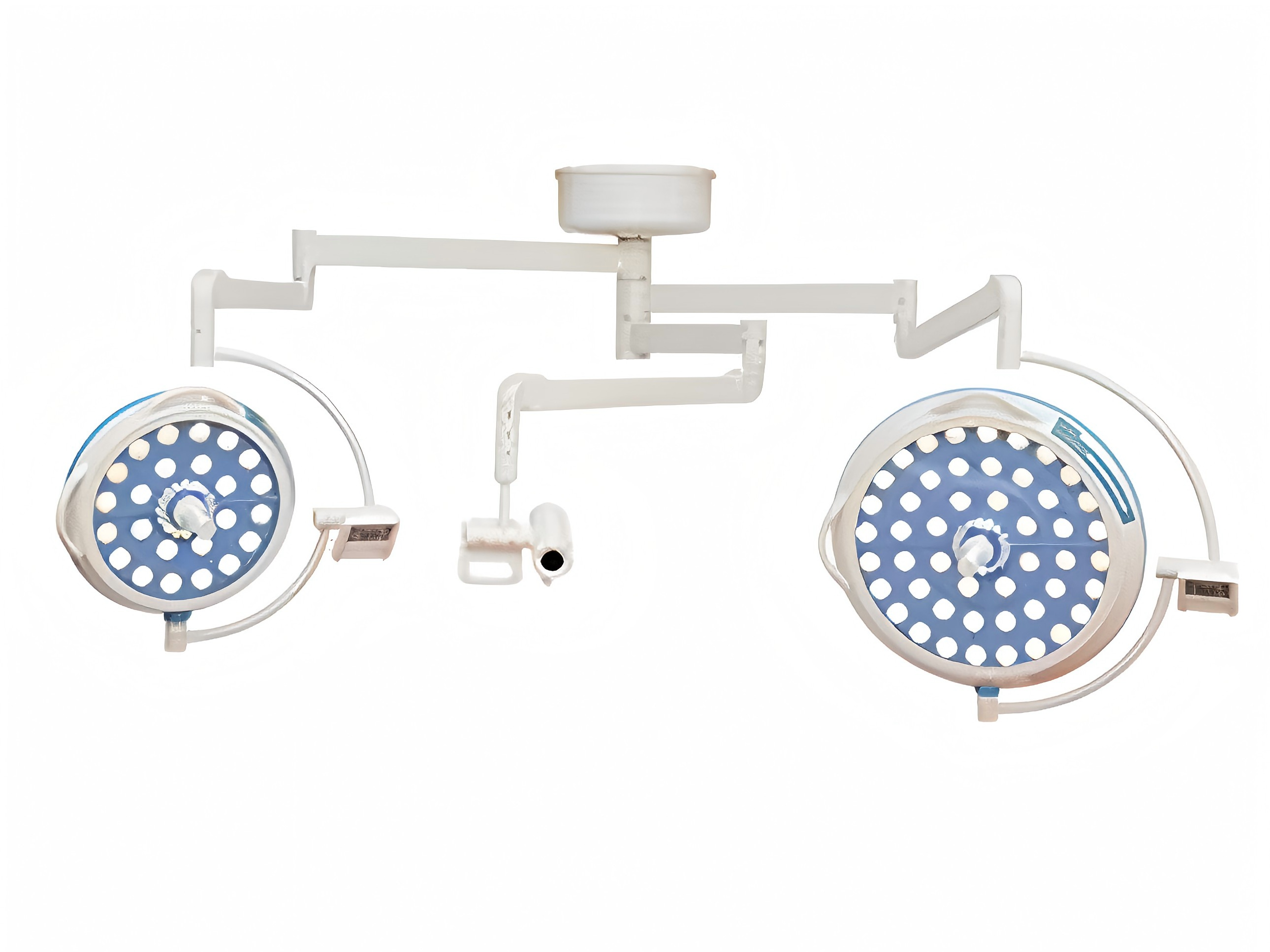 Dual-Head Surgical LED Light with 80,000-Hour Lifespan One-Touch Rotation Mode