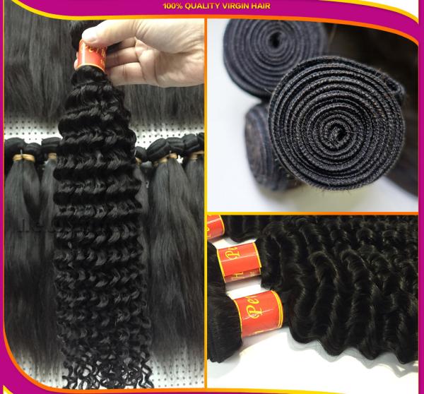 Hot Selling USA  Popular Natural Color Cuticle Intact 10A Grades 100% Virgin Peruvian Hair Deep Wave 10inch-30inches