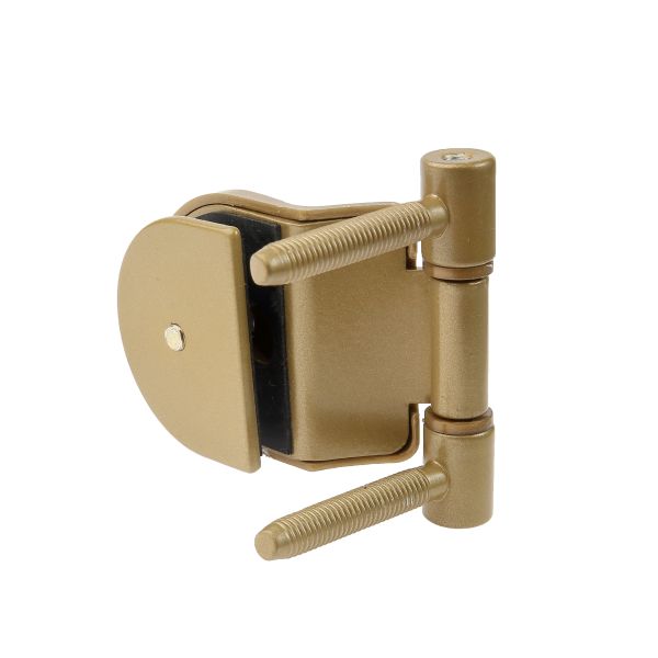 180 Degree Opening Sauna Door Hinges Manufactured from Alloy Steel Zinc Plastic Customized Materials Ensuring Performance