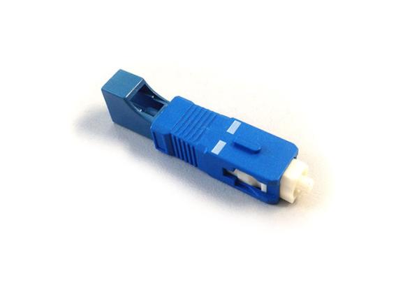 Hybrid Fiber Optic Adapter Singlemode Simplex / Duplex LC To SC Male Adapter