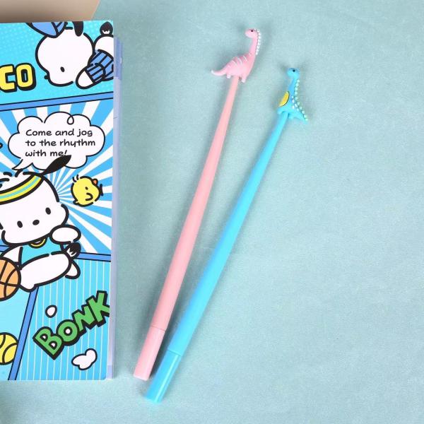 Cartoon Dinosaur Neutral Pen Silicone Cute Personalized Promotion Gel Pen