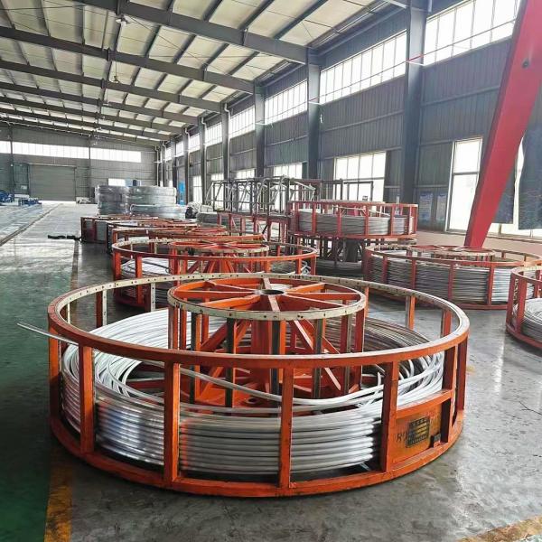 1050 D30 Алюминиевая катушка трубы электростанция охлаждения Водяная башня коррозионностойкая