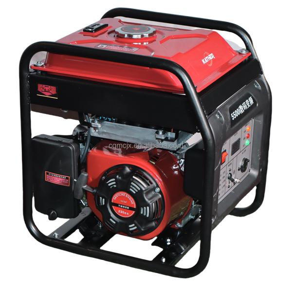Recoil Open Frame Inverter Generator 5000w 3kva 5kva with and Rated Current of 12V/5A