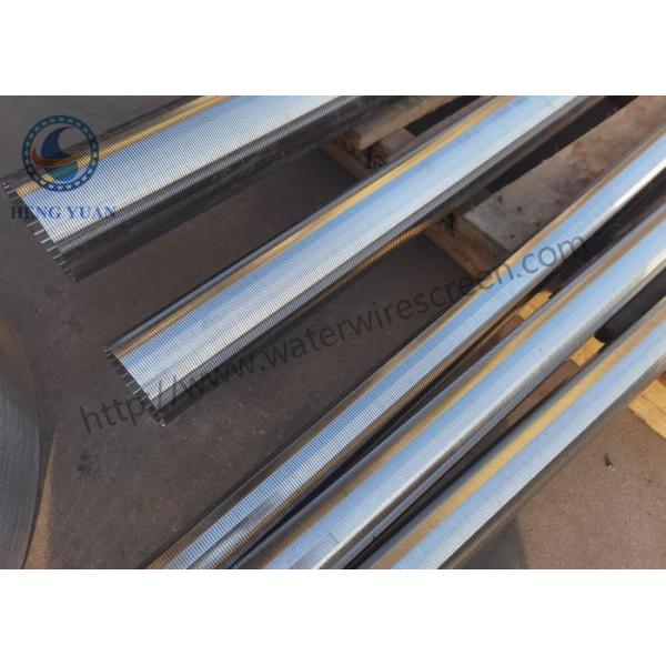 Ss 316l 60.4mm Diameter Wedge Wire Screen Tube 0.4mm Slot
