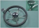 Marine 3 Spoke Stainless Steel Boat Steering Wheel from China supplier