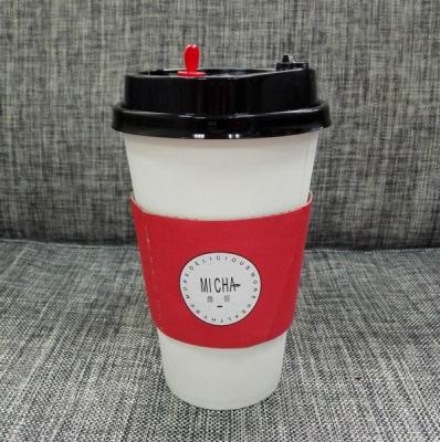 O copo de café afastado do cartão Sleeves a rigidez alta com tamanho personalizado