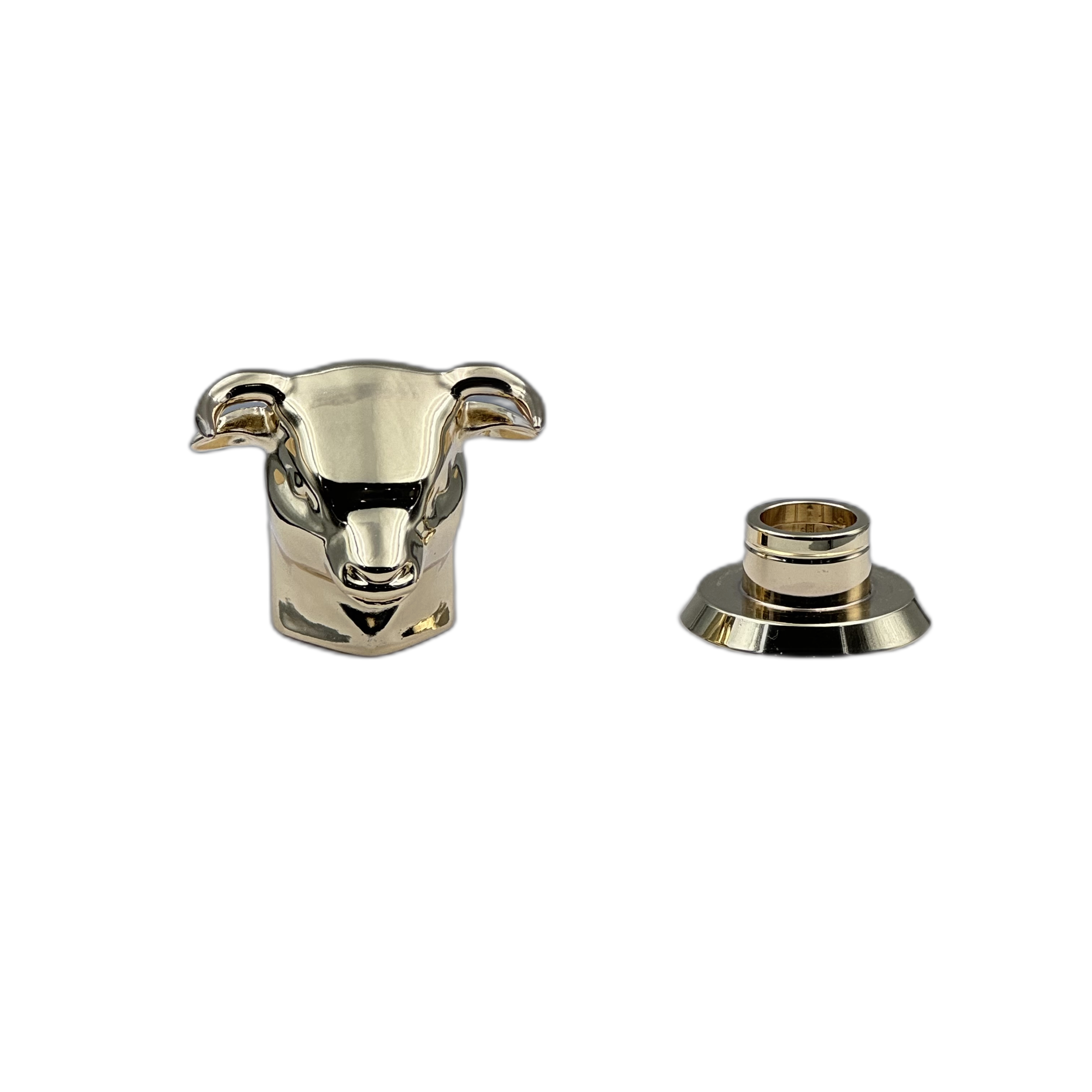 Factory Crystal Zinc Alloy Metal Perfume Bottle Cap PP Plastic Crown Types Perfume Bottle Lid for Convenient Packaging