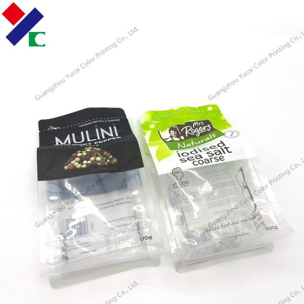 Customized Print Recyclable Packaging Bags For Bath Salts 250g 500g