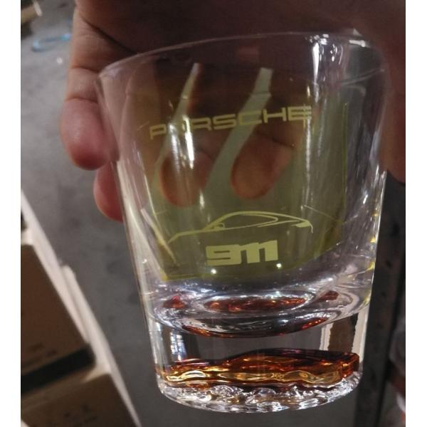 Стекло вискиа тяжелого основания прозрачное Handmade для партии