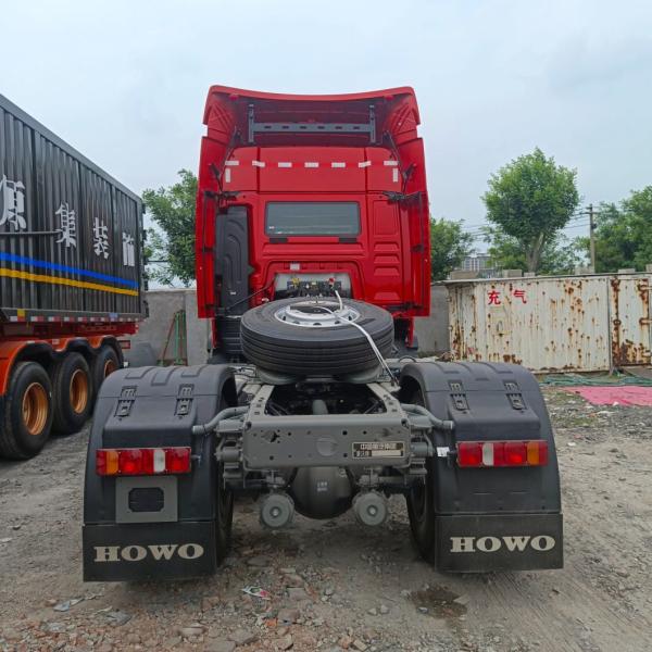 Second Hand HOWO Trailer Tractor Front End 31-40t Load Capacity Return Refunds Policy