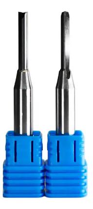 Woodworking Carbide Router Bits TCT Carbide End Mill For Straight Bits 1/4 Shank