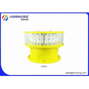 Marking Towers Aircraft Warning Light IP Rating 65 And Red Color Temperature