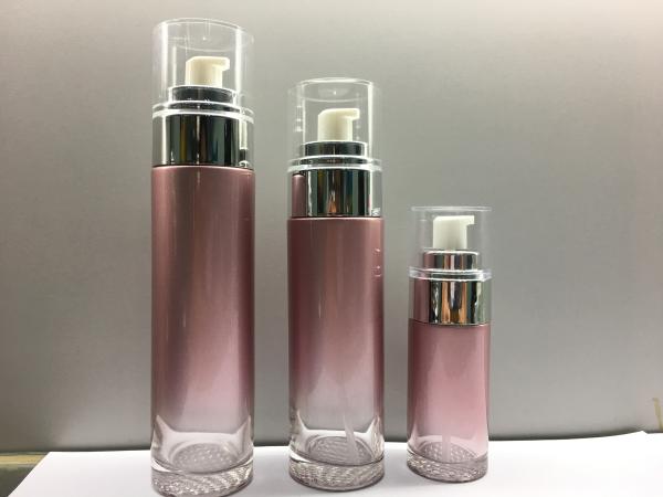 La lotion cosmétique en verre faite sur commande d'emballage met la couleur et l'impression en bouteille adaptées aux besoins du client par pots crèmes