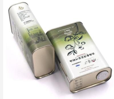 Poof comestível de Olive Oil Tin Cans Moisture do amendoim da espessura de 0.35mm