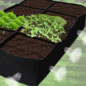 Fabric Raised Garden Bed 6x3x1ft Garden Grow Bed Bags for Growing Herbs, Flowers and Vegetables 128 Gallon