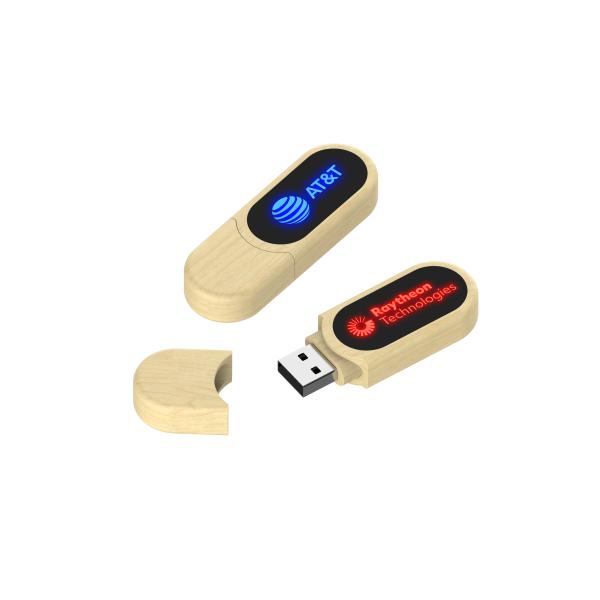 Привода USB света СИД скорость деревянного внезапного быстрая когда чтение Usb на воле компьютера сияющей
