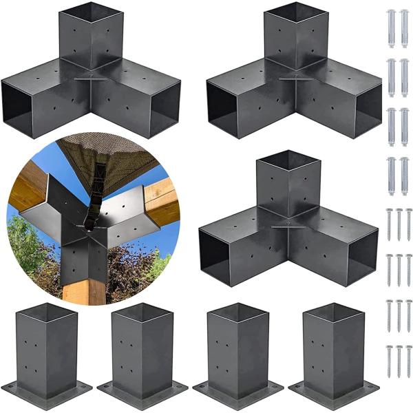 Порошно-покрытые деревянные изделия из перголы, комплекты оборудования для бесед и террасов