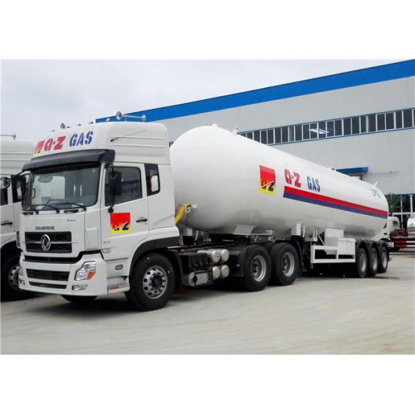 3 Axle 50000 L LPG Tank Semi Trailer 50M3 25T 56M3 Volume Customized ISO 9001 Approved