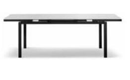 extendable 6 seater rectangle wood table furniture