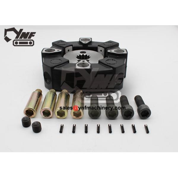 Гидравлическая насосная сцепка экскаваторные запасные части натуральная резина сцепка