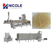 A capacidade grande reforçou a linha de produção artificial do arroz de aço inoxidável