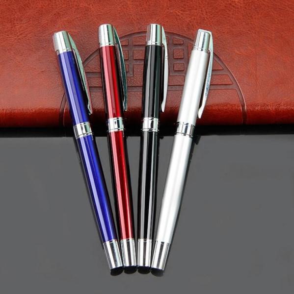 sliver color ballpoint pen wholesale Popular custom metal roller pen for office