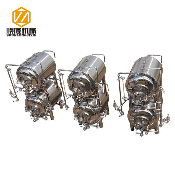 Ale , larger beer Commercial Brewing Equipment 2 Vessels 5HL Industrial Brewing Equipment